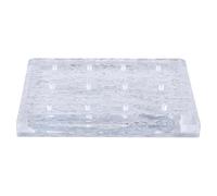 GETAJGHSD Nail Drill Bit Storage Organizer Acrylic 12-Hole Stand Base for Professional Nail Kit Storage