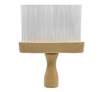 GETAJGHSD Neck Duster Brush Hair Cutting Tool Soft Wool Bristles Wooden Handle Professional for Broken Hair Removal, Easy to Clean Suitable for Barber Shops and Homes