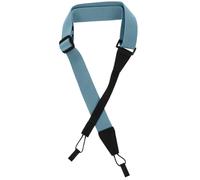 GETAJGHSD No-drill Ukulele Strap Dark Blue Fabric Bass Strap Button Compatible Useful Ukulele for Adults Practical Instrument Accessory