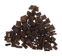GETAJGHSD Oak Chips Pack Brown Wood Pieces for Home Winemaking Whiskey Aging Toasted Oak for Red Wine Brewing