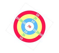 GETAJGHSD Outdoor Sandbag Toss Game Board for Safe Material Single Multiplayer Play Parent Interactive for Logical Thinking and Coordination Development