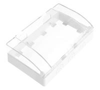 GETAJGHSD Outdoor Waterproof Outlet Cover Switch Protective Cover Gang Socket with Self-Adhesive Wall Plate, Splash Proof and Dustproof Design for Bathroom Electrical Outlets, Easy