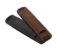 GETAJGHSD Pencil Pouch Featuring Bag Space Conservation and Organized Minimalism with Elastic Band Pu Leather 2pcs, Portable Pen Holder Case for Journals and Office Use
