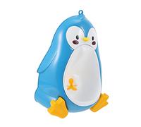 GETAJGHSD Penguin Wall-Mounted Boy Training Urinal Potty for Toddlers, Blue Standing Pee Potty with Splash Guard, Baby Toilet Trainer for Bathroom Use