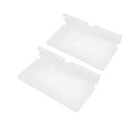 GETAJGHSD Phone Holder Self Adhesive Acrylic Wall Mounted 2pcs Hands-free Cell Phone Stand with Charging Hole, Space Saving Organizer for Smartphones and Ebook Readers for Work Station