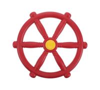 GETAJGHSD Pirate Ship Steering Wheel, Plastic Outdoor Playset Accessory with Rounded Edges, Easy Installation for Treehouse and Outdoor Fort, Encourages Imaginative Play on Playground