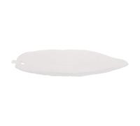 GETAJGHSD Plume Glass Pendant Light Replacement Part with Finely Polished Edges for Secure Installation, Modern Minimalist Drop Shape Suitable for Living Room and Home Decorative Lighting