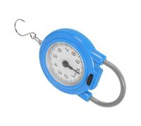 GETAJGHSD Portable Mini Electronic Hanging Scale High Precision Digital Luggage Weight Scale with Hook Compact Blue Design for Travel and Home Use