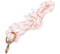 GETAJGHSD Portable Nylon Cow Halter Braided Cattle Head Bridle Traction Rope for Livestock Handling and Farm Use, White Cattle Halter for Cows and Calves