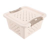 GETAJGHSD Portable Small Pet Carrier Cage with Ventilation Plastic Outdoor Transport Box for Hamsters Rabbits Birds Turtles Lightweight Multi-purpose Pet Container for Safe Animal Carrying