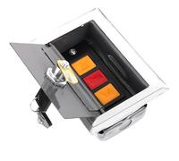 GETAJGHSD Push Button and Lock Box Control Station for Rolling Shutter Door Button Box, Manual Remote Switch Suitable for Electric Garage Doors and Gate Openers with Outdoor Installation