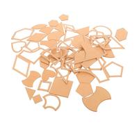 GETAJGHSD Quilting Template Set Non- Moulds Acrylic 54pcs 27 Different Pattern Styles for Sewing and Patchwork for Painting and Crafts
