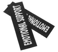 GETAJGHSD Removable Dog Badge Durable Dog Patch for Night Walking Reflective Vest Harness Accessory Comfortable Texture Easy to Stick