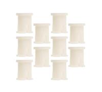 GETAJGHSD Replacement Caster Stem Sleeve Inserts for Office Chair Wheels 10Pcs Rubber Plastic Mounting Sleeves Suitable for Executive and Swivel Chairs 0.79 Inch