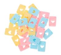 GETAJGHSD Resin Playing Card Charms Portable and Versatile Combination Options 30pcs with Candy-colored Appeal for DIY Scrapbooking the Go Crafting Sessions