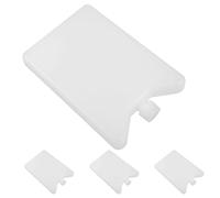 GETAJGHSD Reusable Ice Packs Hdpe Form Ice Cooling Blocks 4pcs with Refreezable Gel, Consistent Cooling for Air Conditioner and Lunch Box for Car and Camping Use