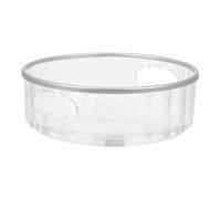 GETAJGHSD Rotary Kitchen Seasoning Jar Rack Storage Box 12.6x12.6x12.6in Abs Rotatable Space-saving Spice Bottle Holder for Countertop and Kitchen Closet