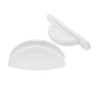 GETAJGHSD Rv Door Keeper Nylon Half-Moon Camper Door Catch Latch White Retainer for Motorhome and Boat Exterior Use