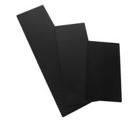 GETAJGHSD Salon Hair Coloring Boards 3Pcs Black Striped Hair Dye Application Plates for Coloring Styles and Techniques