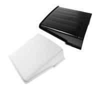 GETAJGHSD Security Camera Protective Cover 2pcs Plastic Dustproof Shelter for Outdoor Use Protecting CCTV Cameras from Sun and Rain
