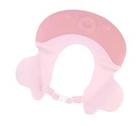 GETAJGHSD Shampoo Cap for Infants, Light Pink Bath Visor Hat with Soft Edge, Shower Cap for Hair Washing and Eye Protection During Bathing