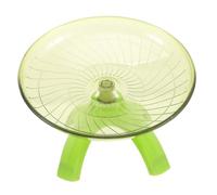 GETAJGHSD Silent Reusable Small Pet Running Wheel for Hamsters Guinea Pigs Chinchillas Low Noise Exercise for Gerbils and Squirrels Interactive Enrichment Activity Wheel in Matcha Green