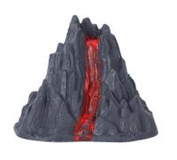 GETAJGHSD Simulated Mini Volcano Model for Sand Table Landscaping Aquarium Decor and Garden Use Lightweight and Weatherproof Volcanic Ornament for Miniature Gardens