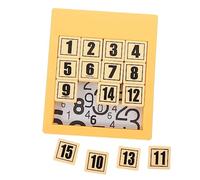 GETAJGHSD Sliding Number Puzzle Educational Math Puzzle for Number Cognition Plaything for Learning and Family Fun Stem Activity Great for Parties and Classroom Rewards