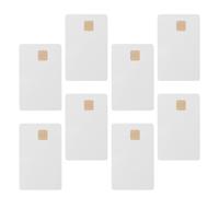 GETAJGHSD Smart White Ic Card with 2K Memory Chip PVC Blanks 3.3X2.1 Inch Suitable for Hotel and Building Access Control