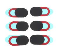 GETAJGHSD Smartphone Webcam Cover Oval Black 6PCS ABS Material for Laptop Tablet Designed for People Who Like More Security and Peace of Mind