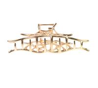 GETAJGHSD Spiderweb Cobweb Hair Claw Clips Metal Claw Clip Comfortable for Wearing Practical for Washing Face Unique Chic Style Golden Colour for Women Birthday