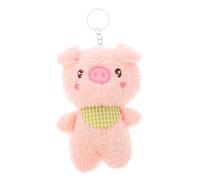 GETAJGHSD Stuffed Pig Keychain Plush Pig Bag Pendant Cute Animal Hanging Decoration Creative Key Holder for Backpack Purse Accessory