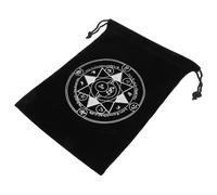 GETAJGHSD Tarot Cards Storage Bag Soft Fabric Drawstring Pouch for Tarot Deck Jewelry Crystals Convenient Holiday Sweet Bag for Organizing and Protecting Your Divination Tools
