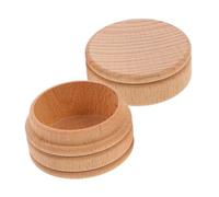 GETAJGHSD Tooth Box Wooden Keepsake Container for First Tooth Fetal Hair Beech Memory Organizer Height for Storing Cherished Childhood Memories