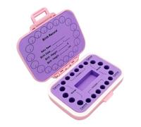 GETAJGHSD Tooth Keepsake Box with Labeled Holders for Lost Teeth and Fetal Hair Storage Pink for Boys
