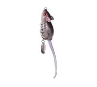 GETAJGHSD Topwater Mouse Simulation Fishing Lure Artificial Bait with Barbed Hook 10.5g Plastic Material for Freshwater and Sea Fishing Attracts Fish with Sequins Design