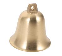 GETAJGHSD Vintage Brass Bell Pendant 6.5cm Diameter Antique Jingle Bell Crafting Accessory for Diy Wedding Decor and Christmas Decoration