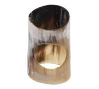 GETAJGHSD Vintage Buffalo Horn Stand Horn Cup Base for Display Viking Drinking Horn Holder Multifunctional