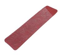 GETAJGHSD Vintage Leather Pen Bag Pouch for Office and School Use Protective and Stylish Pen Holder for Students and Office Workers