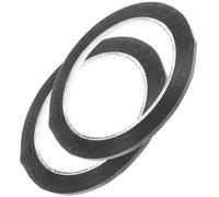 GETAJGHSD Violin Fingerboard Tape 2pcs Black 3mm X 66m Musical Note Stickers for String Instrument Beginners Practicing Fretboard Positioning Tape for Violin and Cello