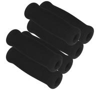GETAJGHSD Walking Cane Handle Grips with Ergonomic Design Sponge 6pcs Black and Non-Skid Feature to Prolong Service Life and Provide Comfortable Grip for Elderly and Disabled Users