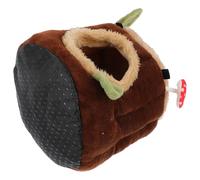 GETAJGHSD Warm Hamster House with Suspendable Cloth Design and Buckles, Comfortable and Warm Small Animal Bed Suitable for Hamsters and Squirrels in Room the Floor,