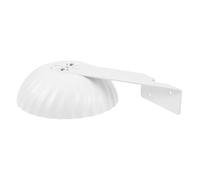 GETAJGHSD Waterproof Dustproof Protective Cover for Cctv Cameras and Outdoor Cameras, White Plastic Metal Sunlight Reduction and Rainwater Deflection Shield for Outdoor Use