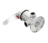 GETAJGHSD Way Shower Diverter Valve with Electroplated Surface Hot and Cold Water Faucet for Bathtub and Bathroom Soft Massage Nozzle to Fatigue Polished Alloy Mixer Tap for Home Use