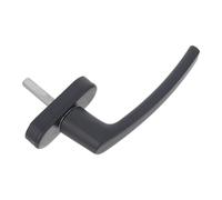 GETAJGHSD Window Crank Replacement Handle Aluminum Alloy Gray Ergonomic Lever Design for Easy Operation in Residential and Apartment Settings