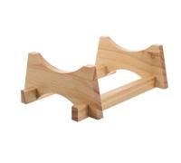 GETAJGHSD Wood Barrel Rack Stand for Party Beverage Holder Stand Home Decor Water Jug Support Rack Drink Dispenser Base Light Capacity