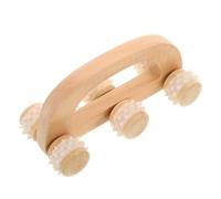 GETAJGHSD Wood Massaging Roller Hand Roller Creative Massage Supply Easy to Operate Easy to Store Wooden Material Travel Use for Office Workers Hand Care Tool