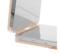 GETAJGHSD Wooden Dumpling Mold and Dough Press Tool for Ravioli and Gyoza Wrapper Making at Home