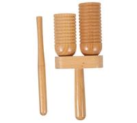 GETAJGHSD Wooden Rhythm Block Percussion Instrument for Solid Wood Design with Mallet Beginner Friendly Musical for Childrens Music and Performance Practice