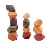 GETAJGHSD Wooden Stacked Music Toy Building Educational Toy Bricks for Boys and Girls Made of Wooden Stone Material for Early Development and Stacking Games at Home School